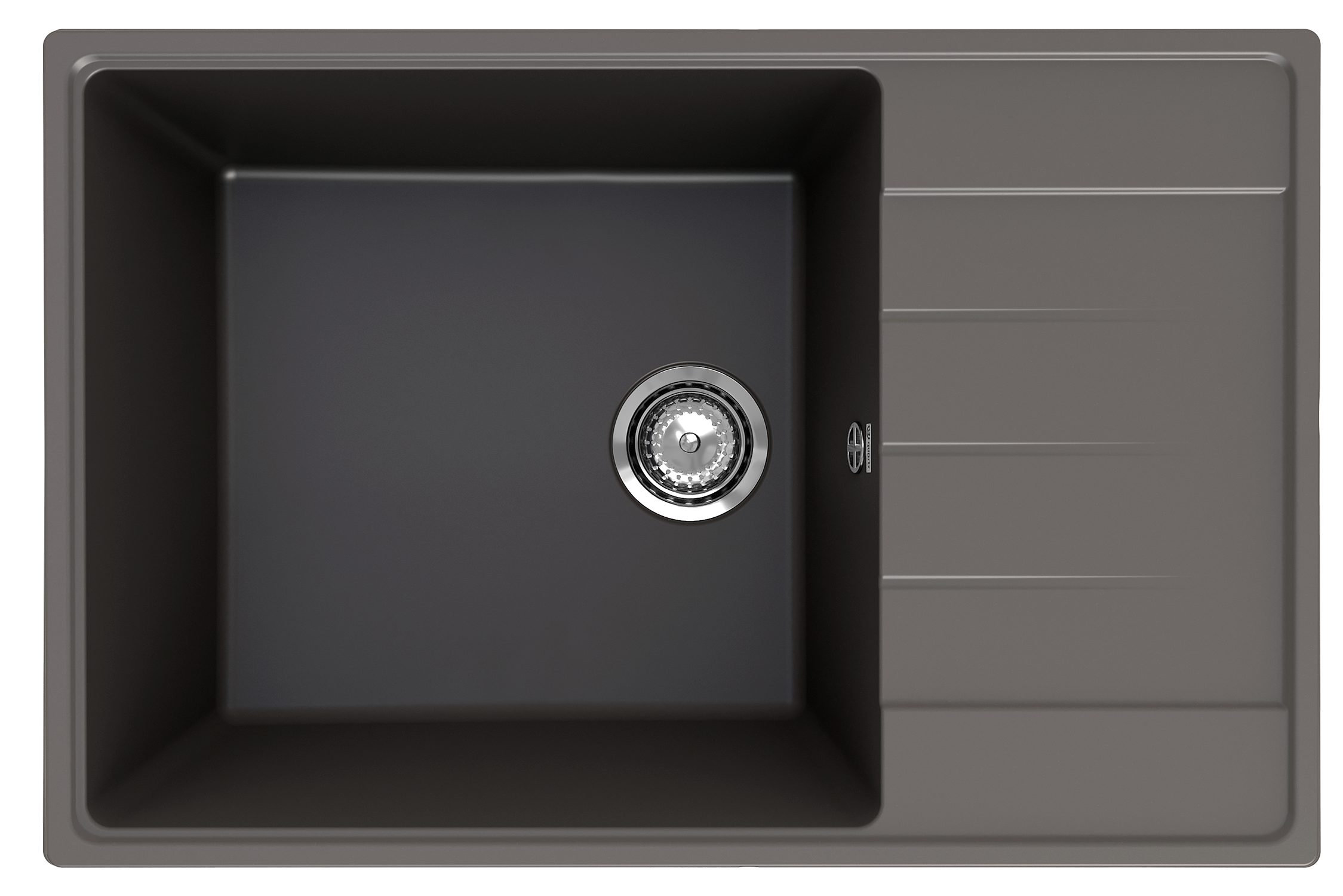 Мойка ULGRAN Quartz асфальт (Prima 760-09)