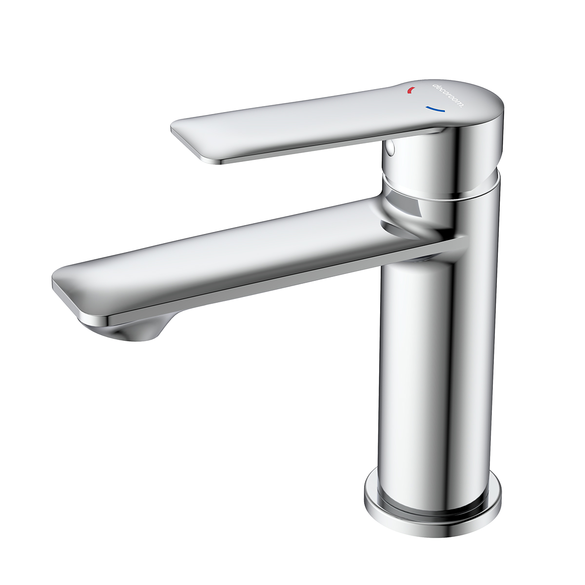 Смеситель DECOROOM DR28 для умывальника монолитный (DR28011)