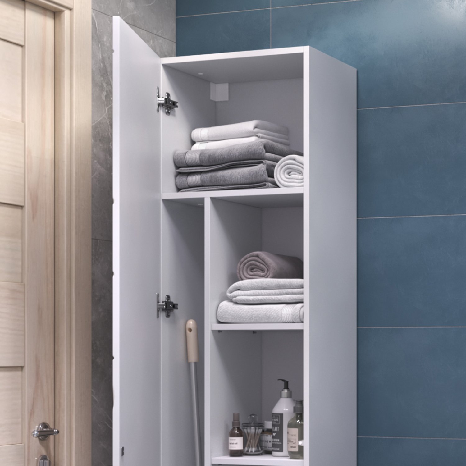 Шкаф VIGO Geometry 450 белый (243) - фото 2