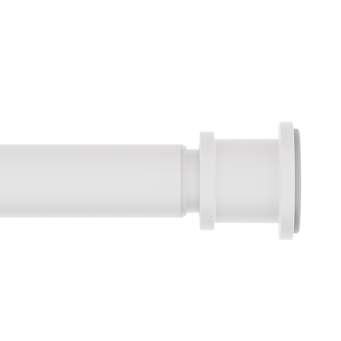 Карниз для ванной комнаты, 110-200 см, белый матовый, Elegante, IDDIS, (RSW0120i14) - фото 1