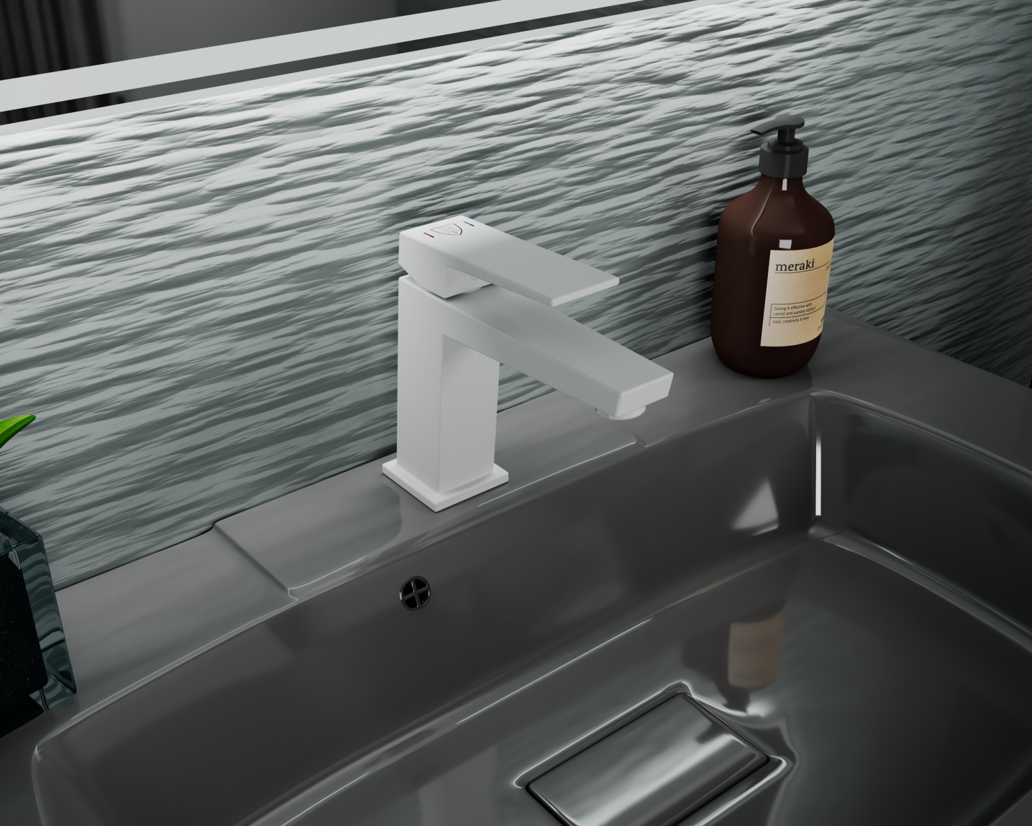 Смеситель для умывальника RUSH Thira (TR3635-12White) - фото 2