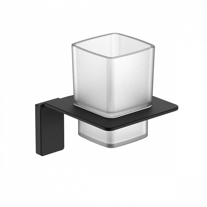 Подстаканник одинарный IDDIS Slide матовое стекло сплав металлов (SLIBSG1i45) - фото 2