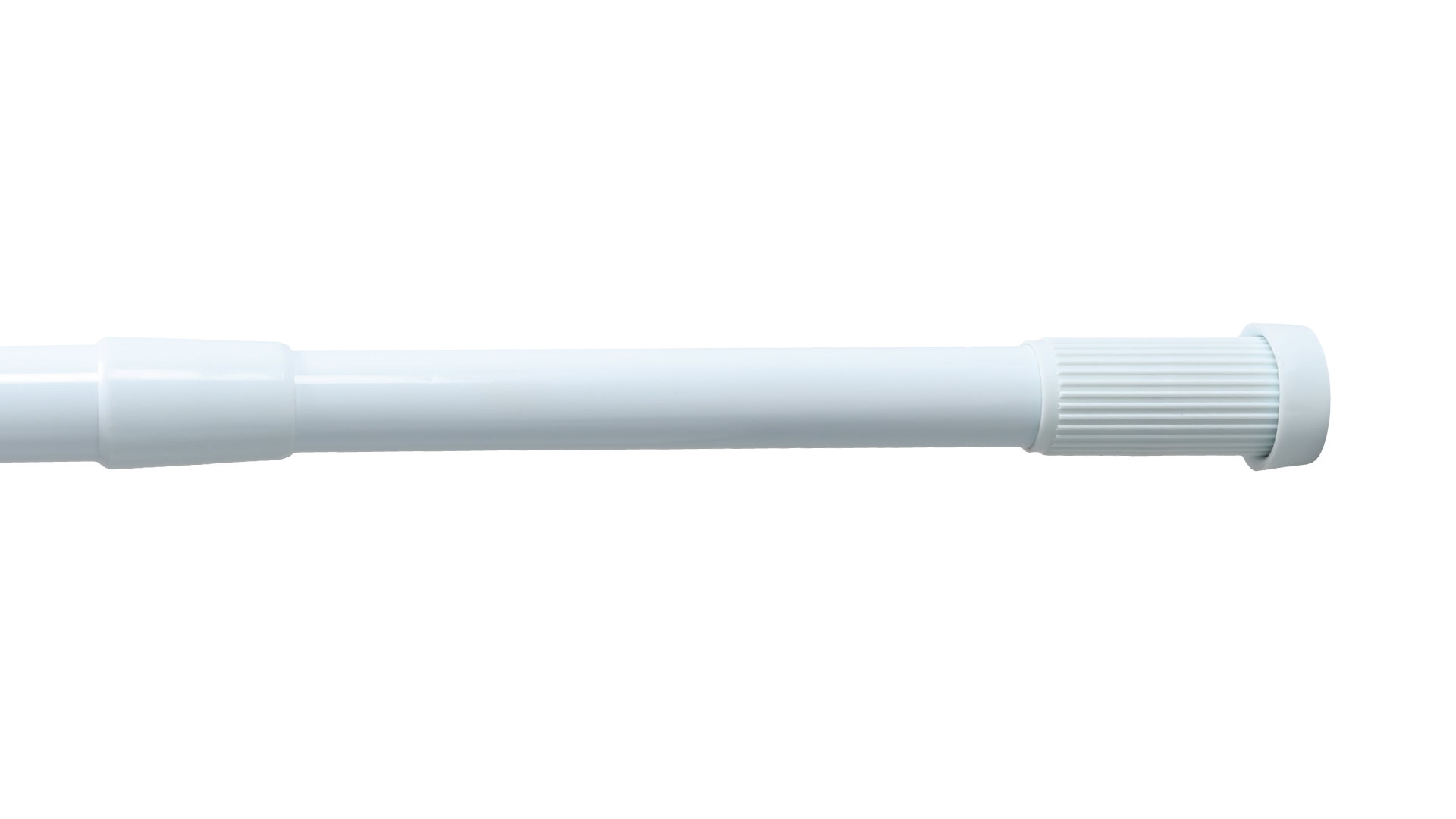 Карниз для ванной  раздвижной Fixsen, FX-51-013, алюминий-белый, 140-260 см. - фото 1