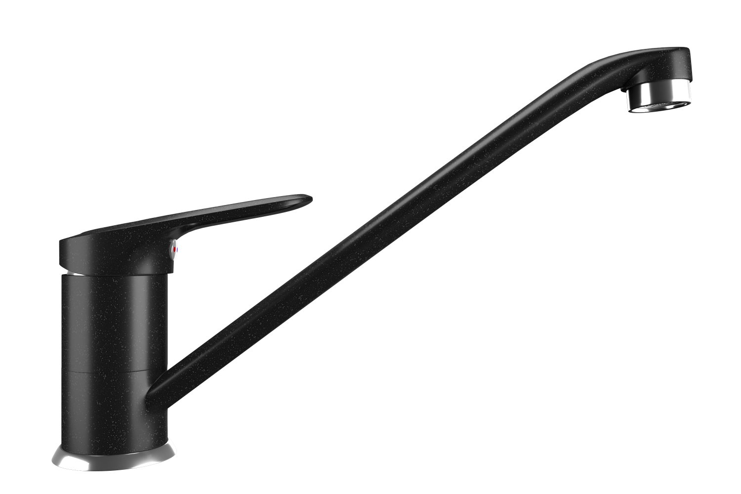 Смеситель для кухни Ulgran Classic ультра-черный (U-004-344) - фото 1
