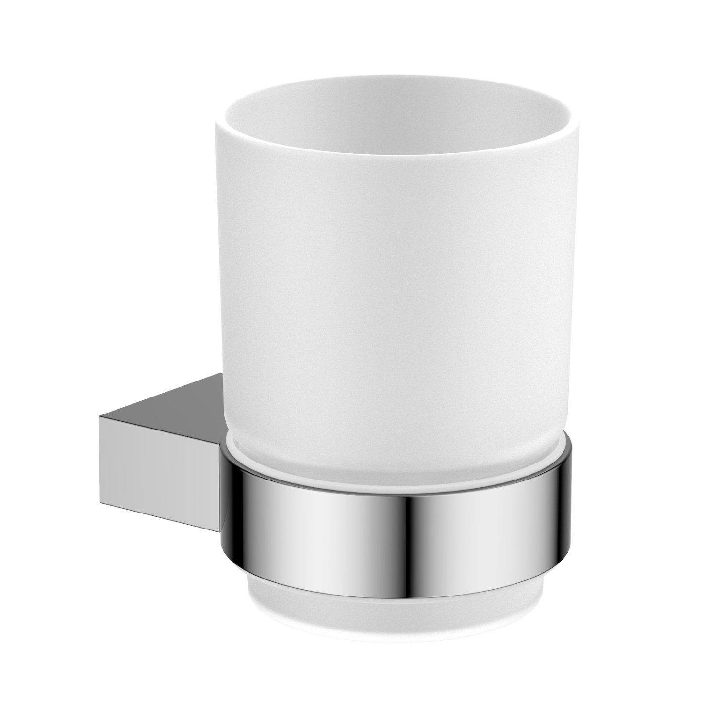 Стакан для зубных щеток Timo Luiro хром (18531/00) - фото 1