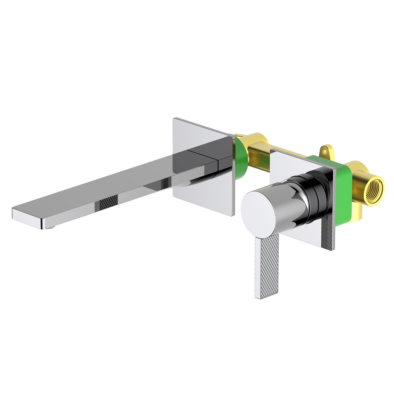 Смеситель для раковины встроенный Timo Caisa хром (9072/00SM) - фото 1