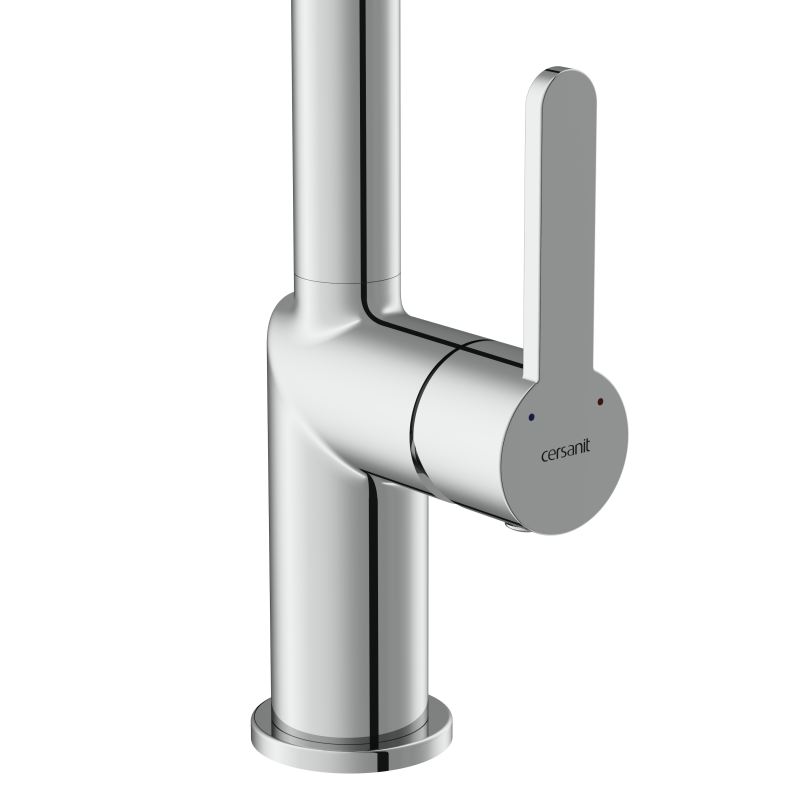 Смеситель для кухни CERSANIT OLIVA однорычажный хром (69005) - фото 3