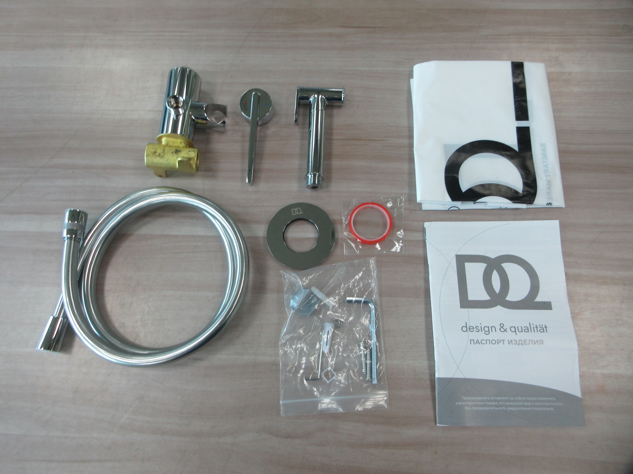 Гигиенический душ DQ Bonn встраиваемый (DA1704501) - фото 6