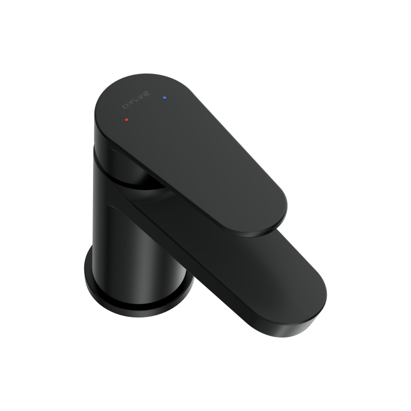 Смеситель для раковины CERSANIT LARA однорычажный черный (64969) - фото 4