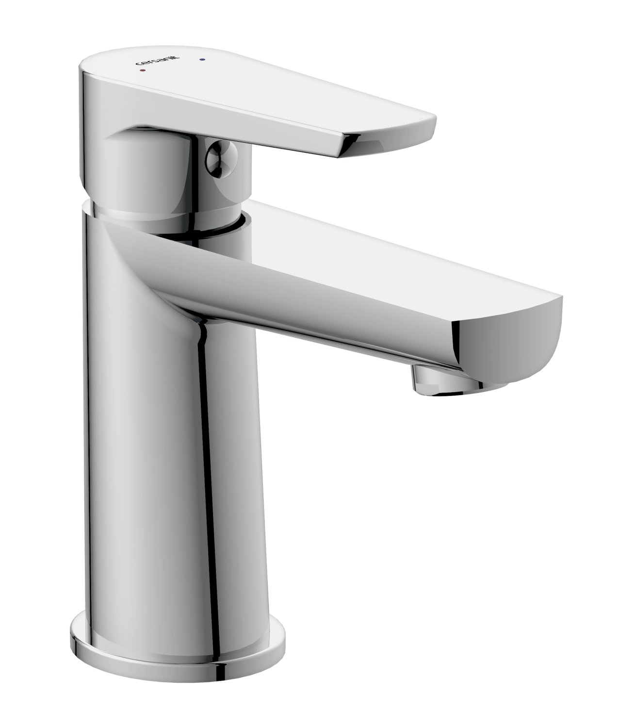 Смеситель для раковины Cersanit MODUO однорычажный хром (64094) - фото 1