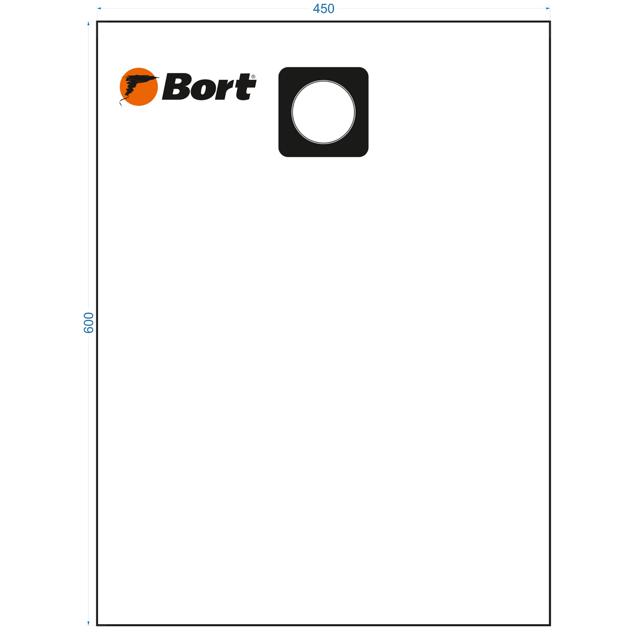 Комплект мешков пылесборных для пылесоса Bort BB-09U (93411454)