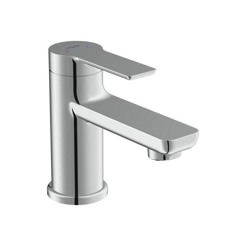 Смеситель для раковины CERSANIT VIBE однорычажный хром (68925) - фото 1
