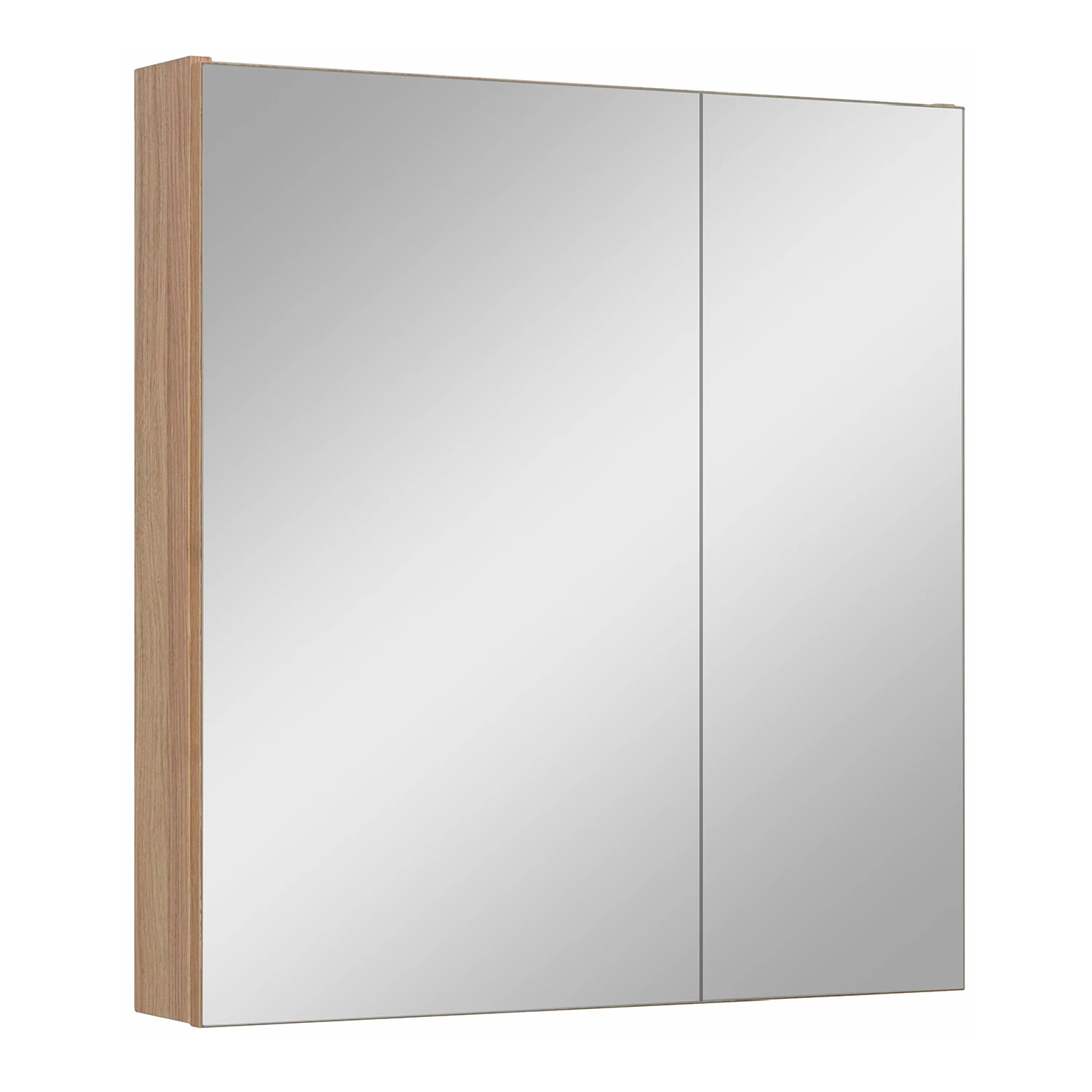 Зеркальный шкаф Runo графит Лада 60 (00-00001161) - фото 1