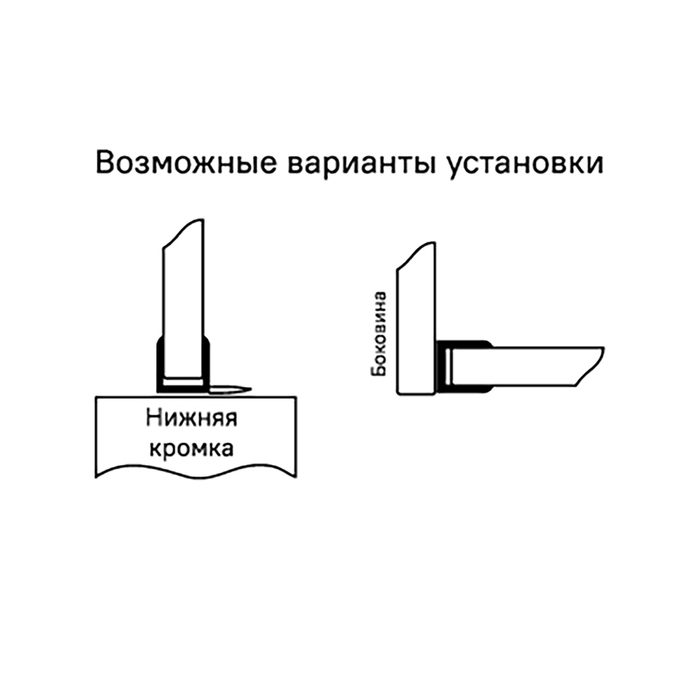 Уплотнители IDDIS для душевой кабины F-образные ПВХ, стекло 7-8 мм, 2 шт (965S8F01DZ) - фото 2