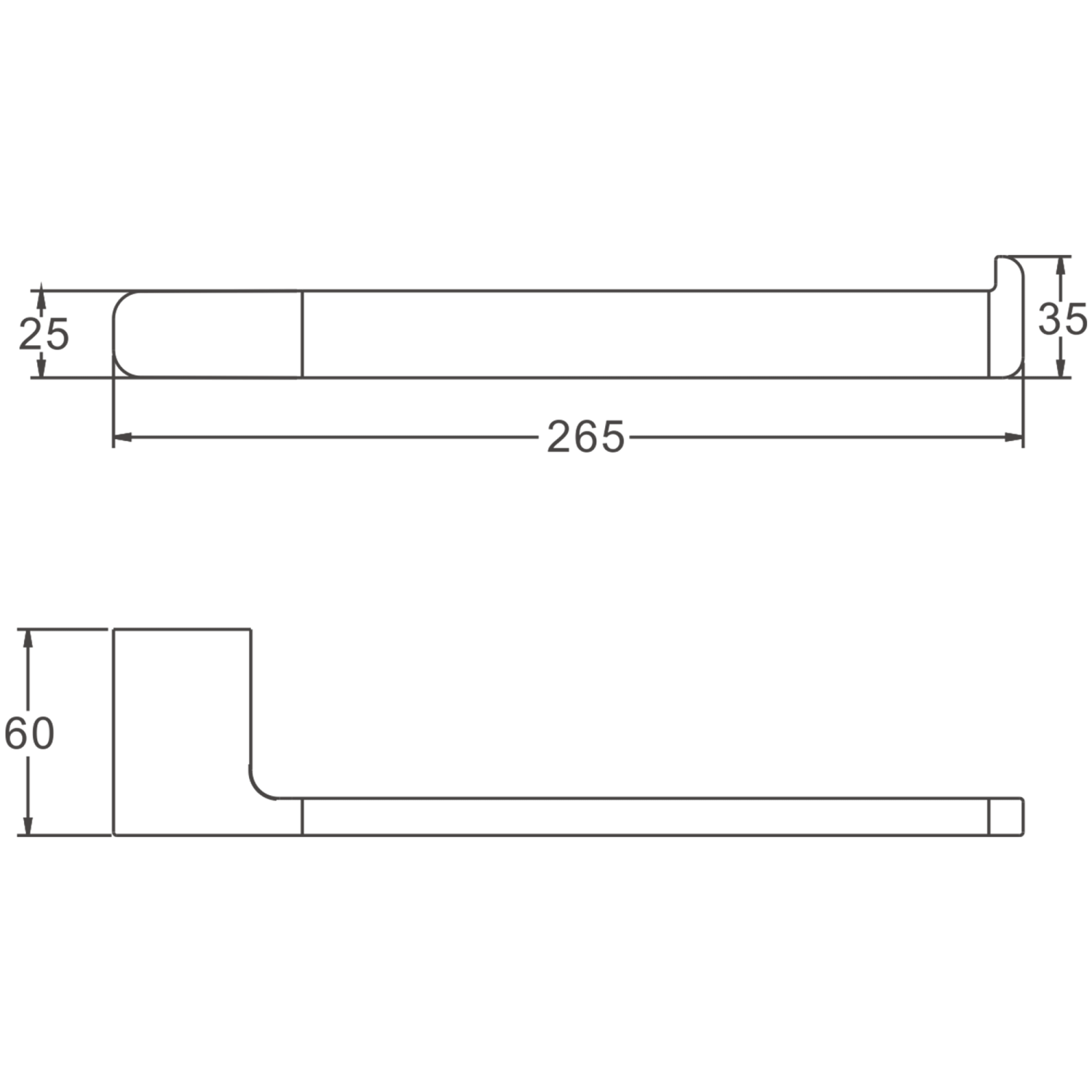 Держатель для туалетной бумаги BELZ белый (B91003-2) - фото 2