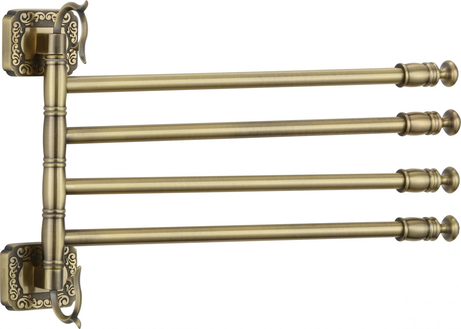 Держатель для полотенец поворотный (4-ой) Savol 64 (S-006404) - фото 1