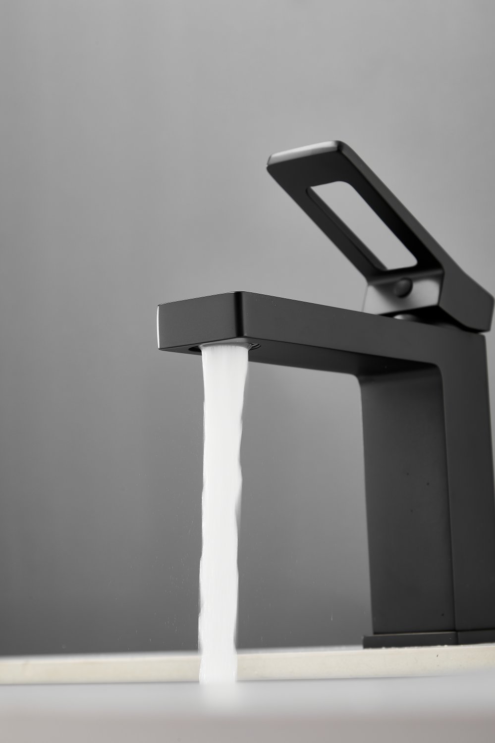 Смеситель для раковины HAIBA цвет: черный (HB10732-7) - фото 2