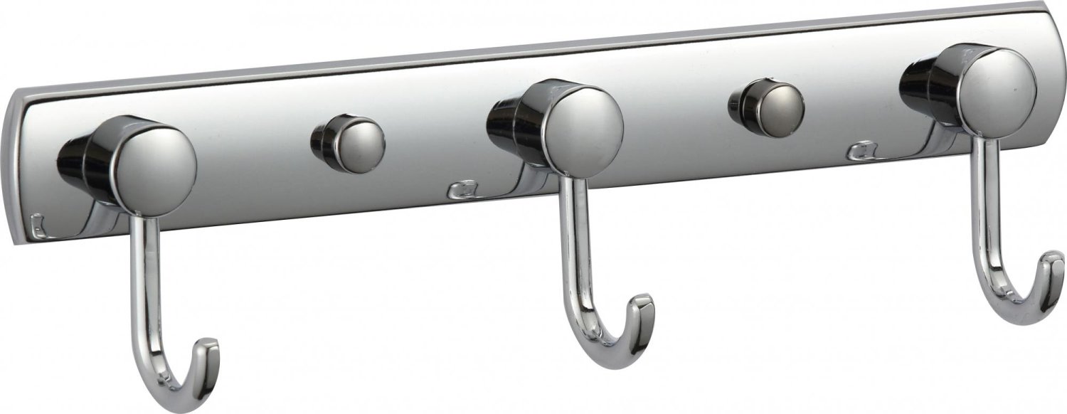 Планка с крючками (3 крючка) Savol (S-05203B) - фото 1