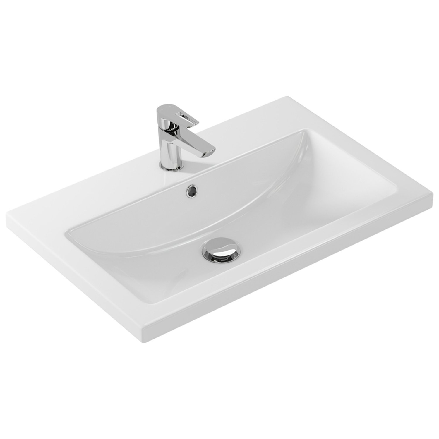 Раковина VIGO COMO 70 Cersanit белая (Ц0000005954) - фото 1