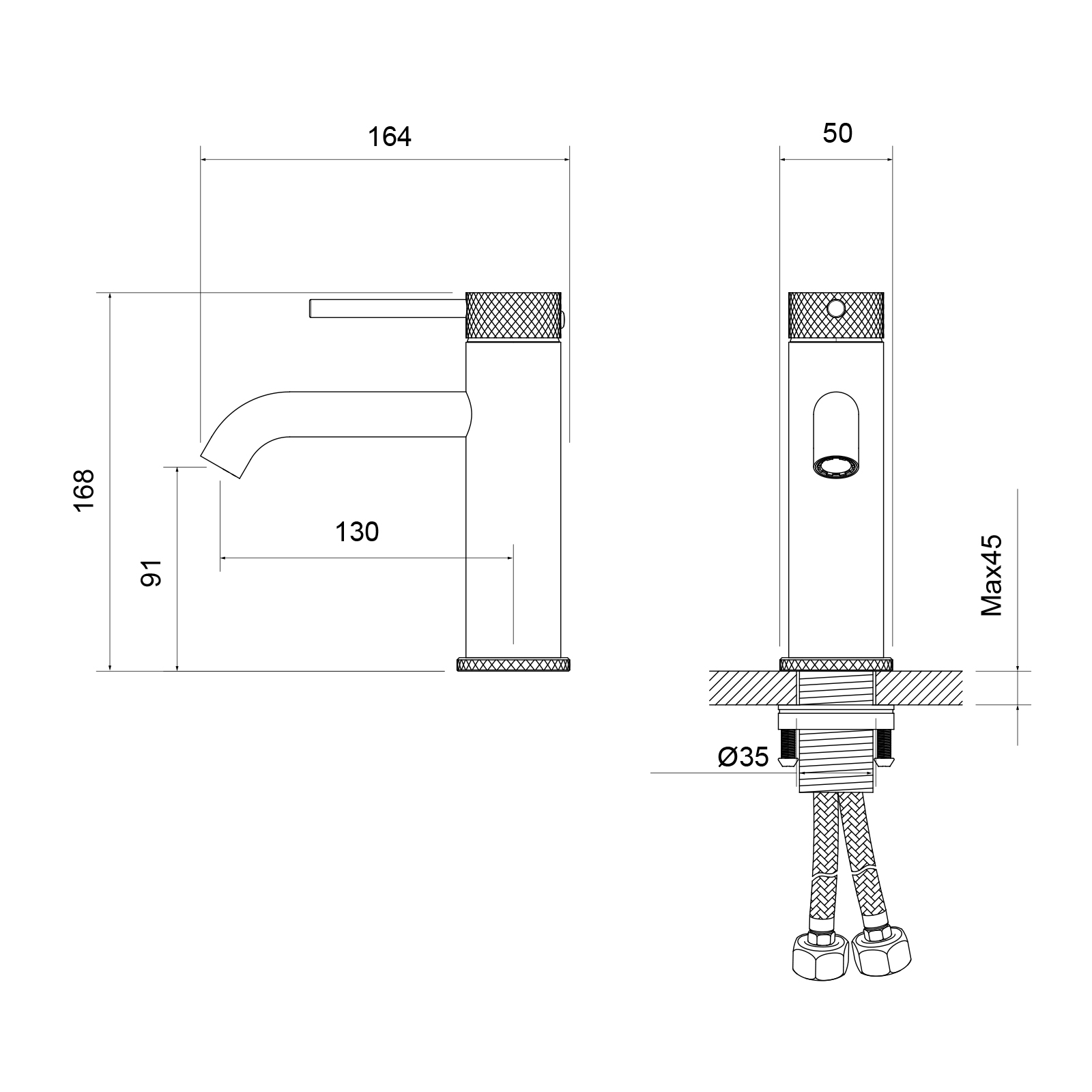 Смеситель для раковины Timo Saona белый матовый (2461/16F) - фото 2