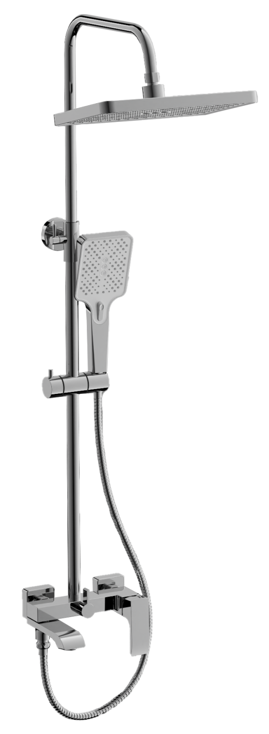 Душевая система BELZ хром (B24507) - фото 1