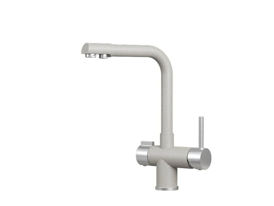 Смеситель для кухни GRANULA (5008, БАЗАЛЬТ) - фото 1