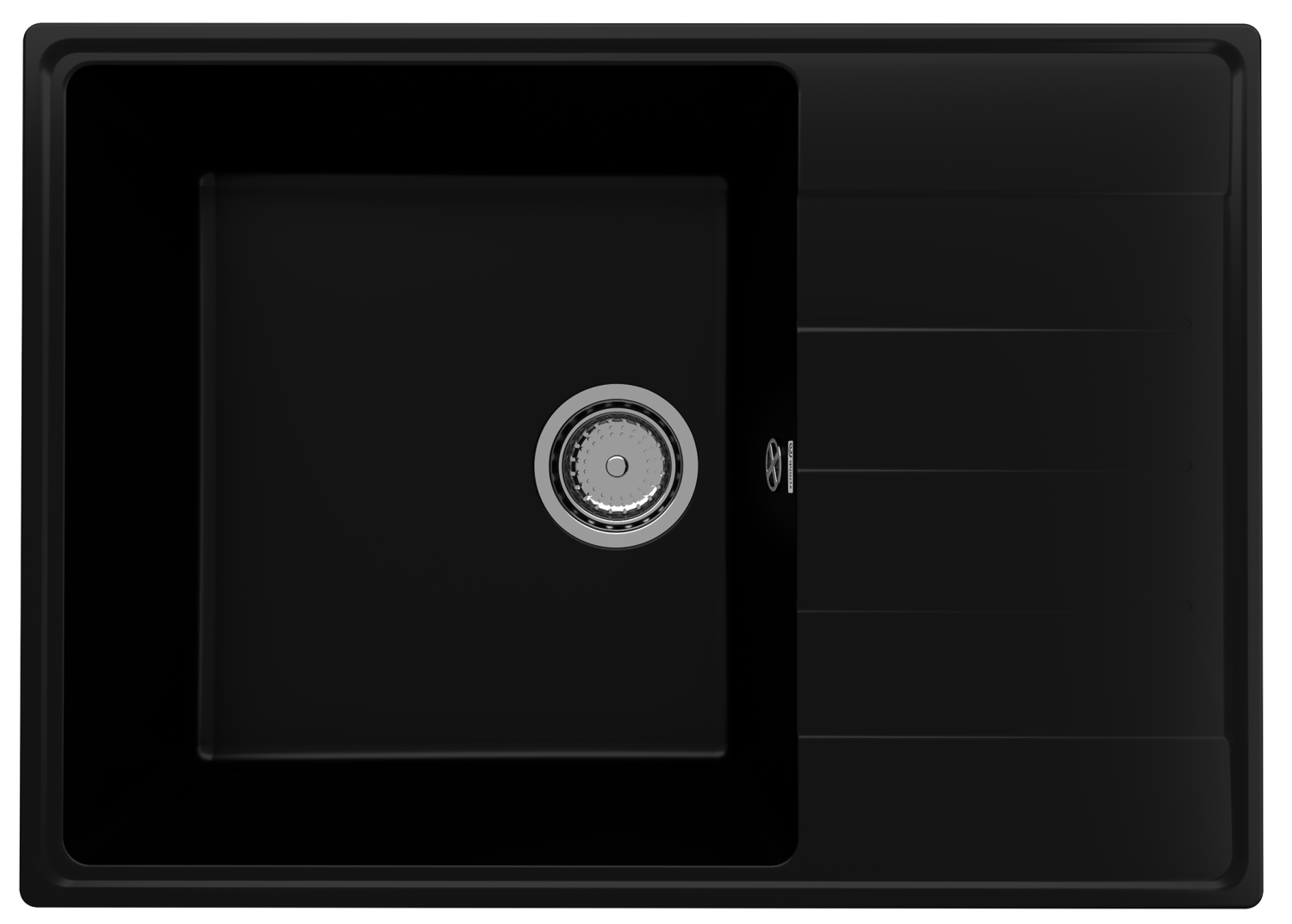 Мойка ULGRAN Quartz уголь (Prima 700-07) - фото 1