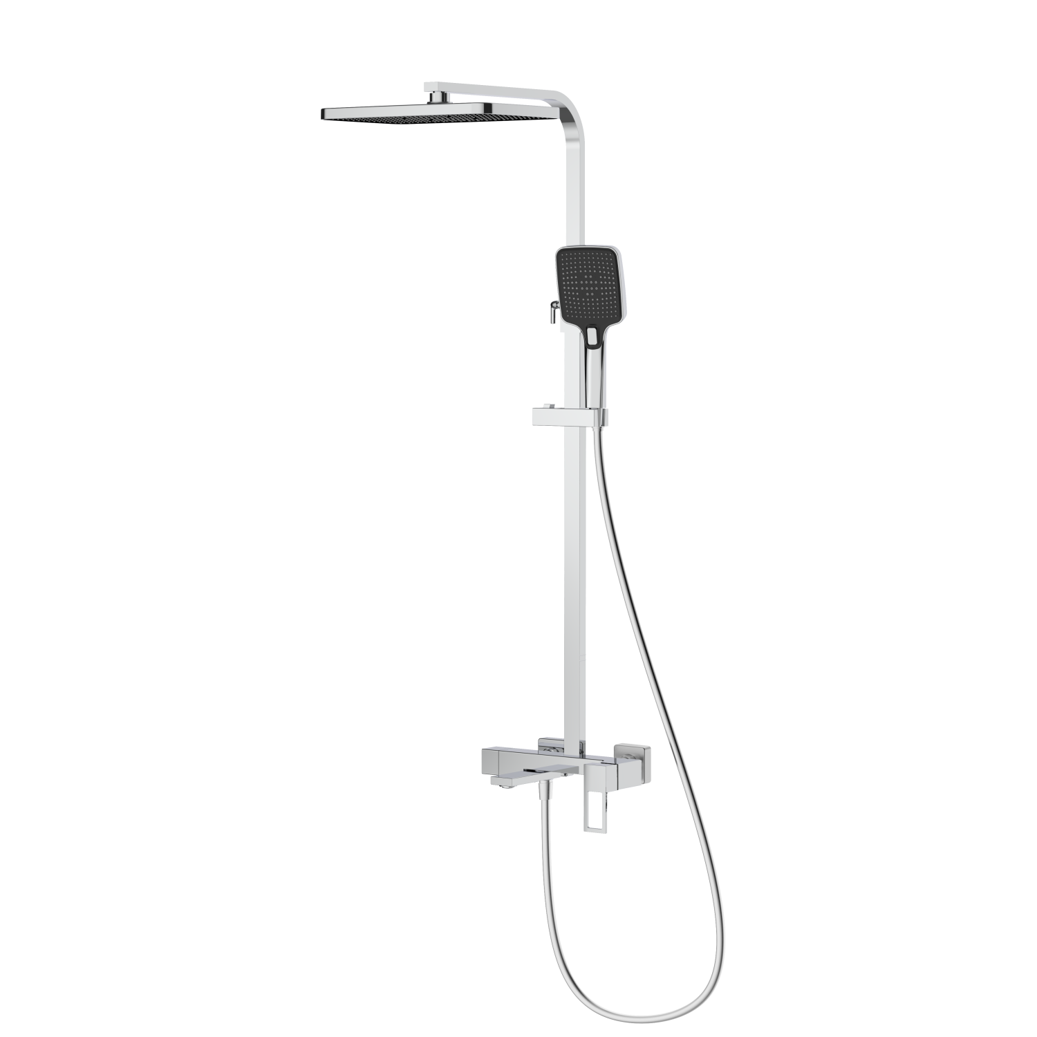Душевая система со смесителем DQ Dortmund хром (DA1713701) - фото 1