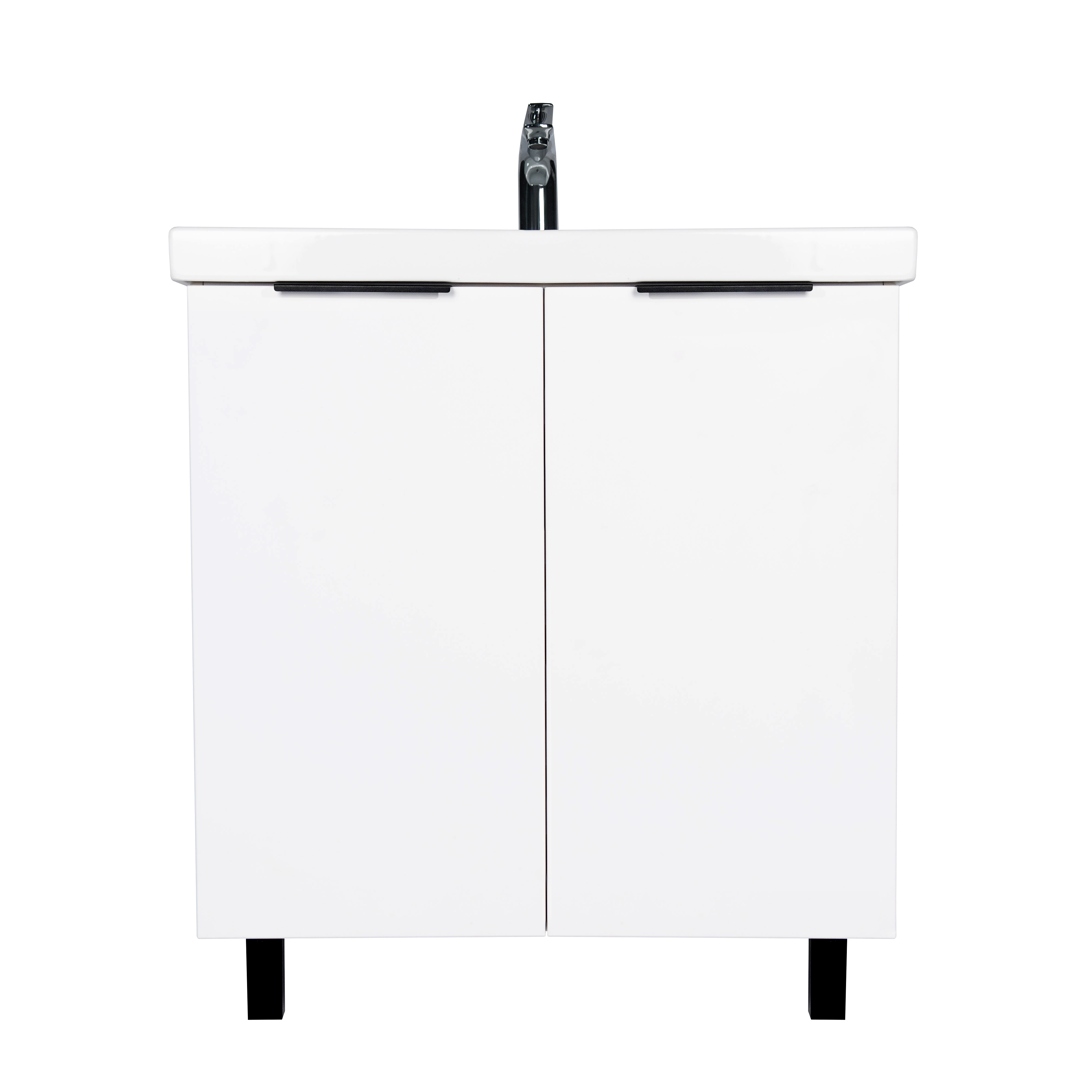 Тумба VIANT "Берлин" MODUO 80 2 ств белая 441х766х820 (VBER80MDBEL-T2ST) - фото 2