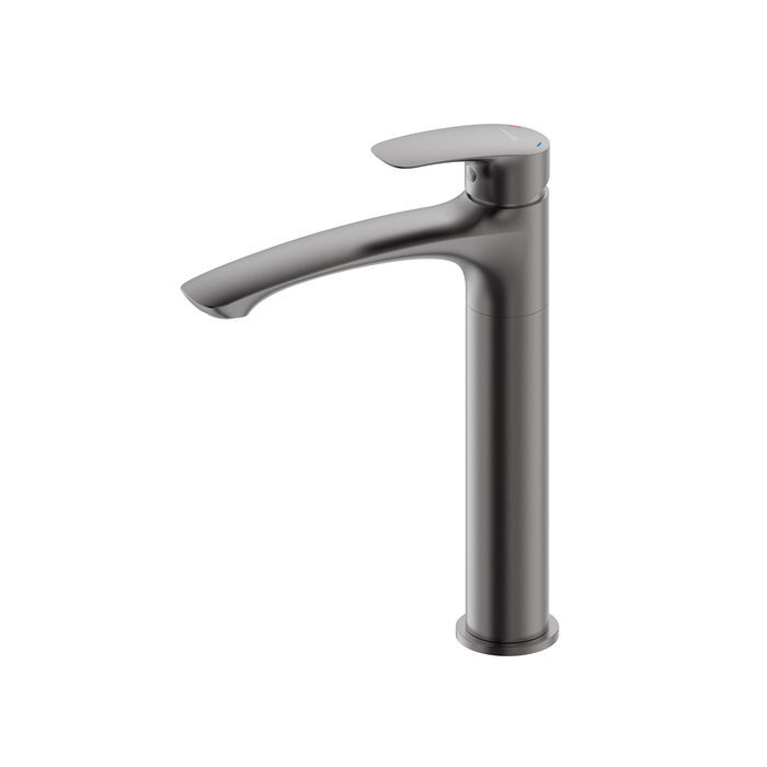 Смеситель для настольного  умывальника, графит, Rora, Milardo, RORGM01M01 - фото 1