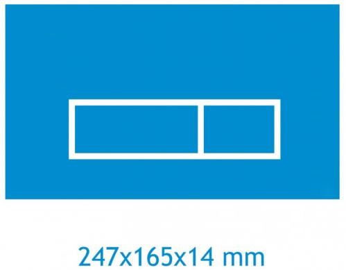 Кнопка смыва для унитаза Alcora ST1200 Koller Pool Grace (GRACE MAT CHROME) Кнопка смыва для унитаза Alcora ST1200 Koller Pool Grace (GRACE MAT CHROME) - фото 3