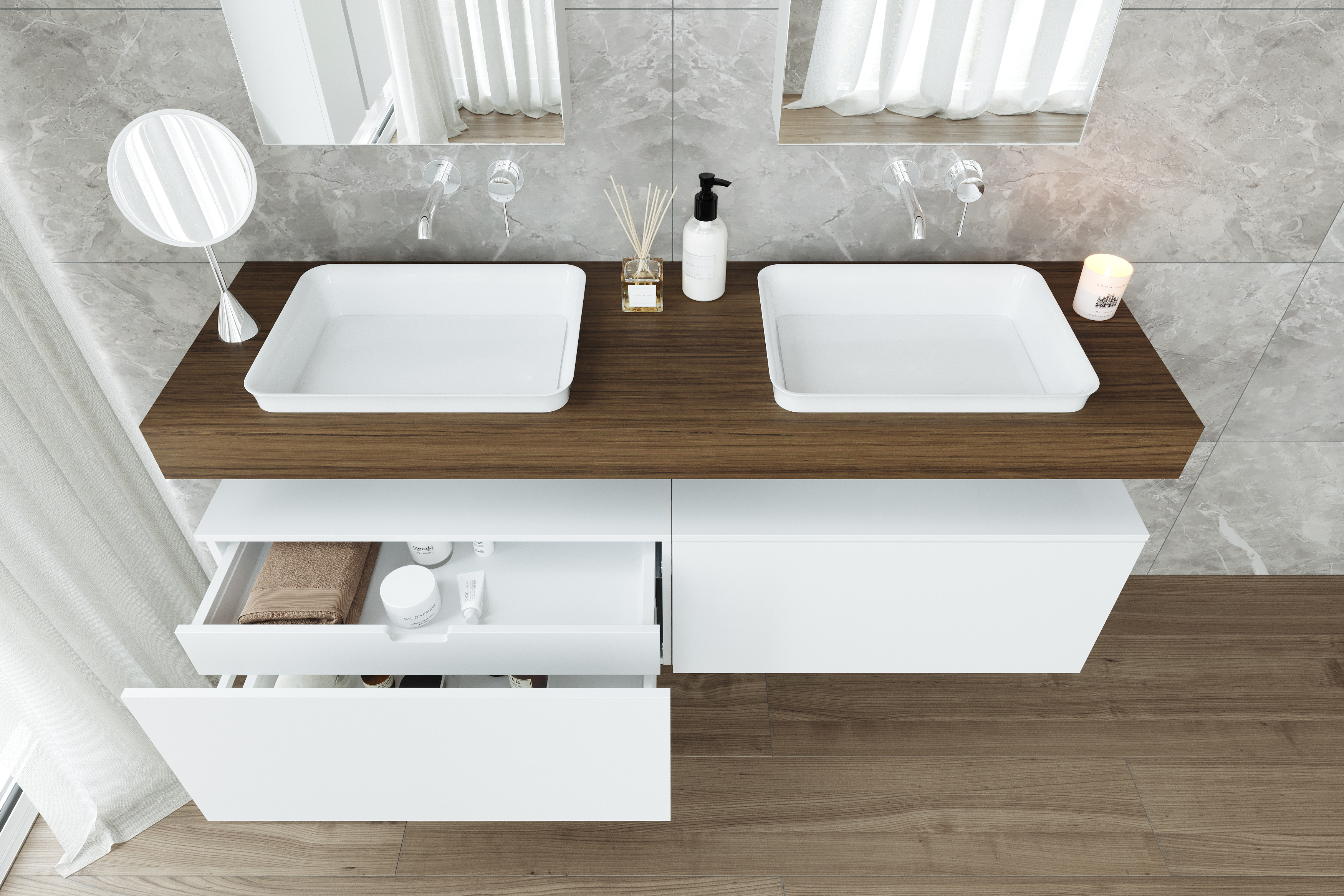 Столешница Velvex Unit 160, дуб карпентер (st.UNI.160-628) Столешница Velvex Unit 160, дуб карпентер (st.UNI.160-628) - фото 3