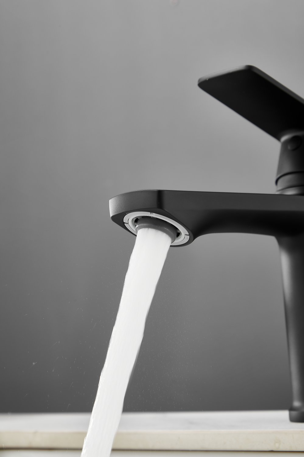 Смеситель для раковины HAIBA цвет: черный (HB10719-7) - фото 2