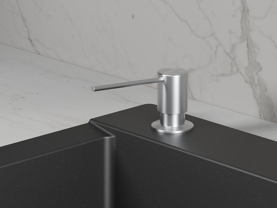 Дозатор для кухонной мойки GRANULA (22PD, НЕРЖ) - фото 2