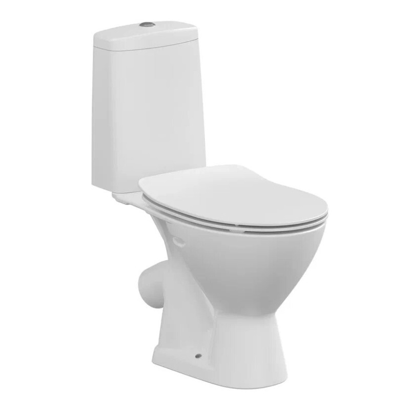 Унитаз компакт Cersanit FLAVIS 031 3/6 DPL EO slim (64288) - фото 1