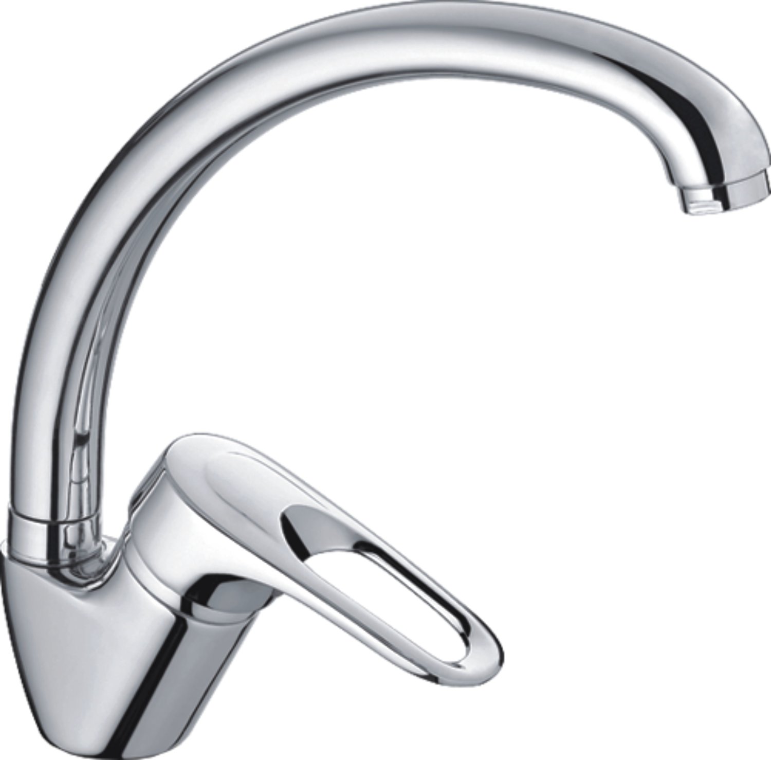 Смеситель для кухни Cron хром (CN4104) - фото 1