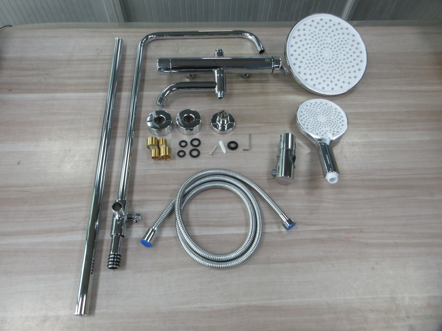 Душевая система со смесителем DQ Köln хром (DA1753701) - фото 4