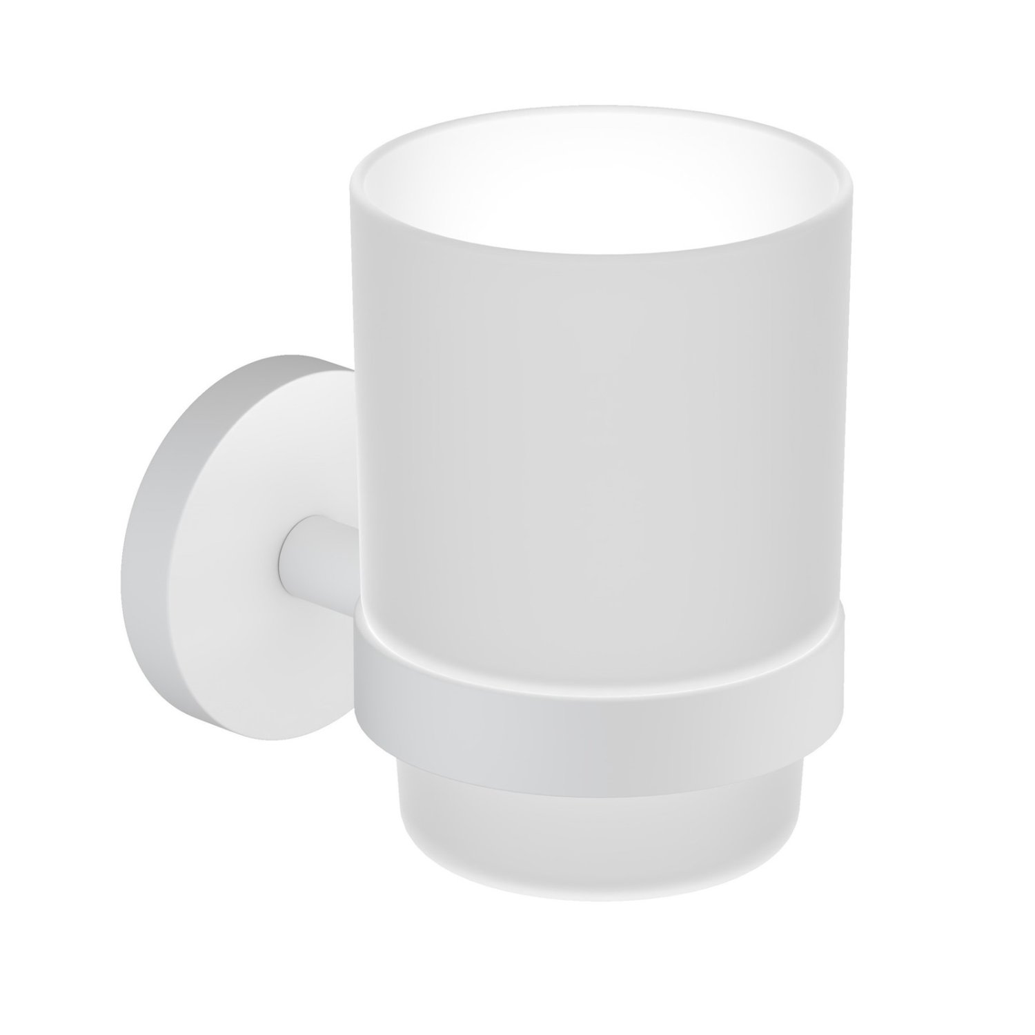 Стакан для зубных щеток Timo Saona белый матовый (13031/16) - фото 1