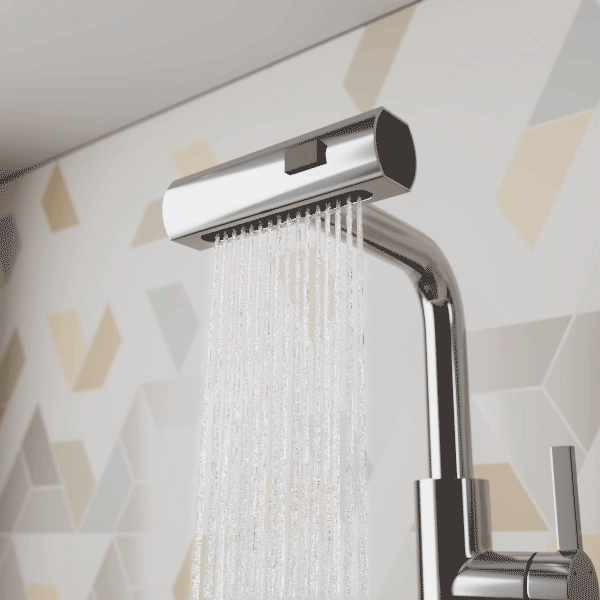 Смеситель для кухни с выдвижной лейкой RUSH Tinos (TI3732-18) - фото 2