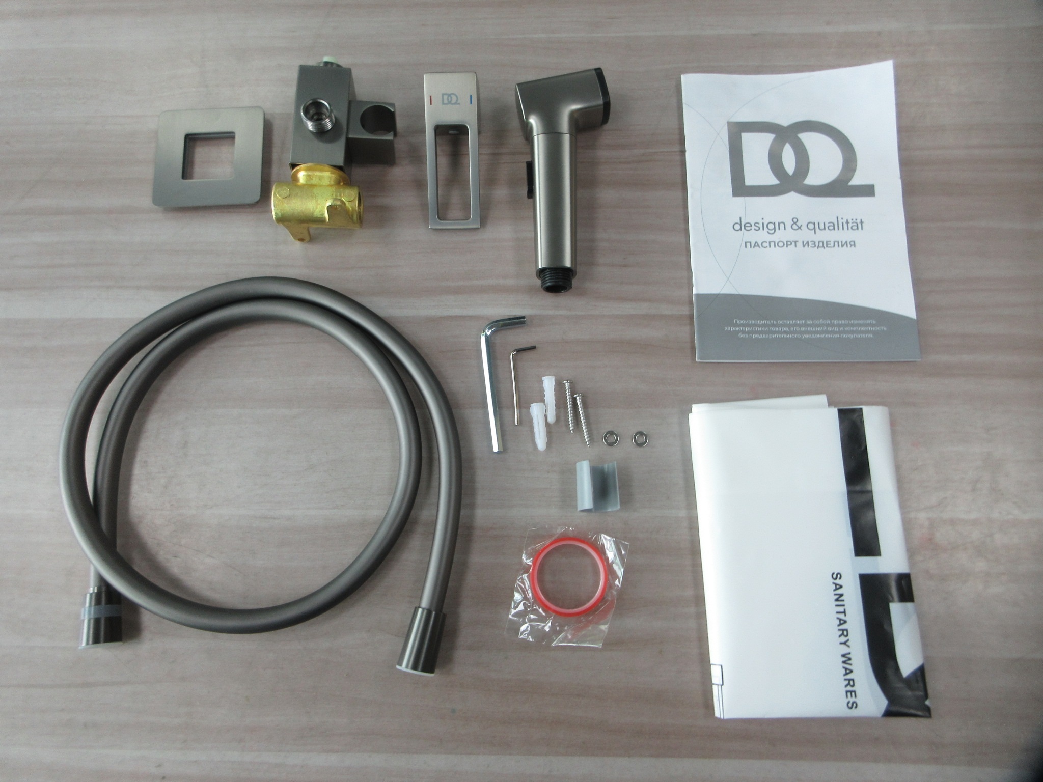 Гигиенический душ DQ Dortmund встраиваемый (DA1714506) - фото 6