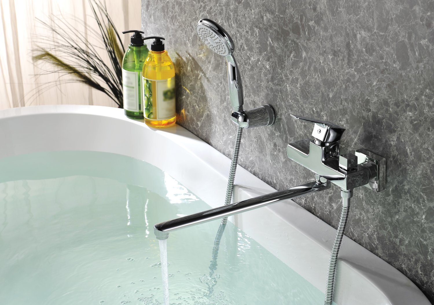 Смеситель для ванны Lemark Basis (LM3617C) - фото 2