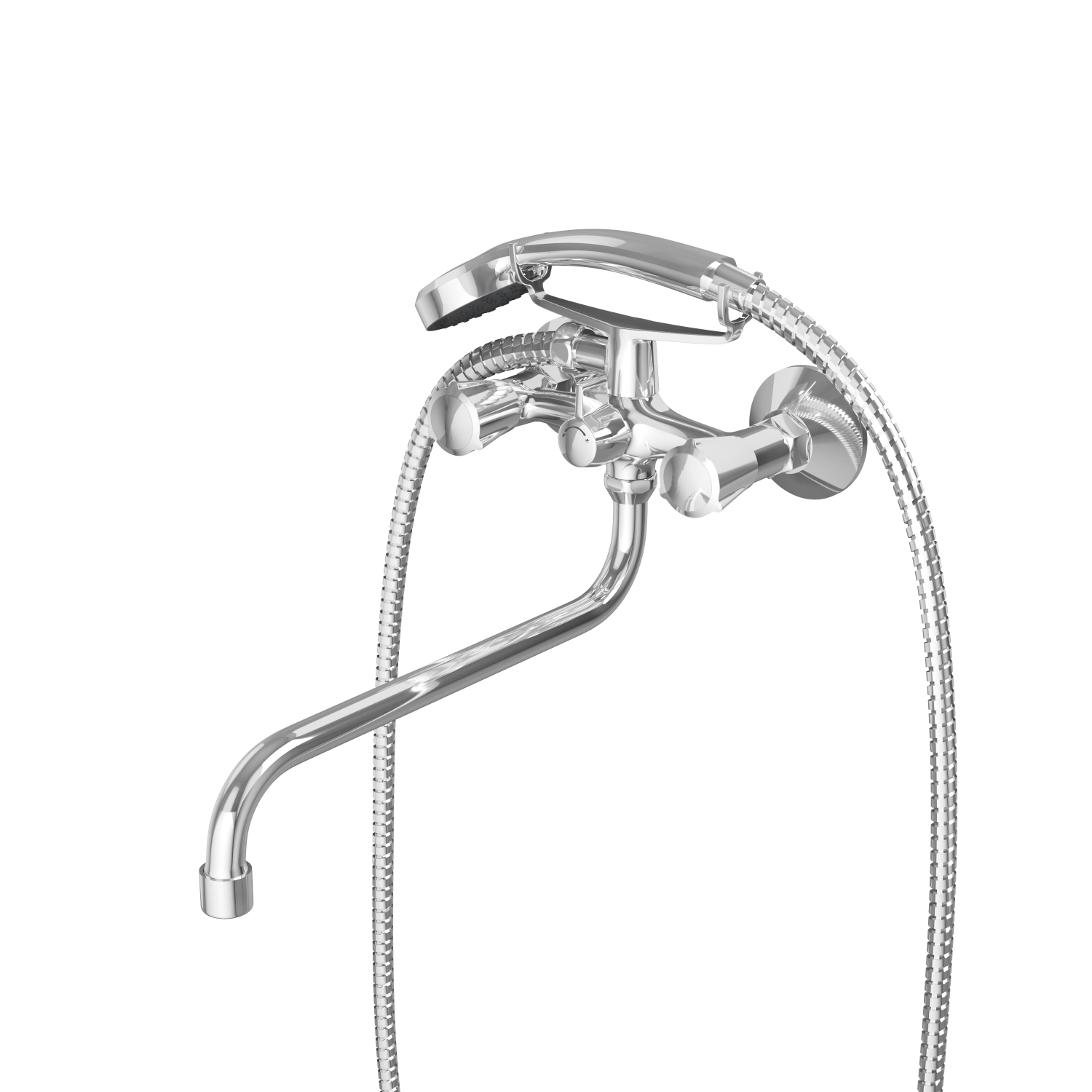 Смеситель для ванны с длинным поворотным изливом RUSH Pioneer (PI7950-51) - фото 1