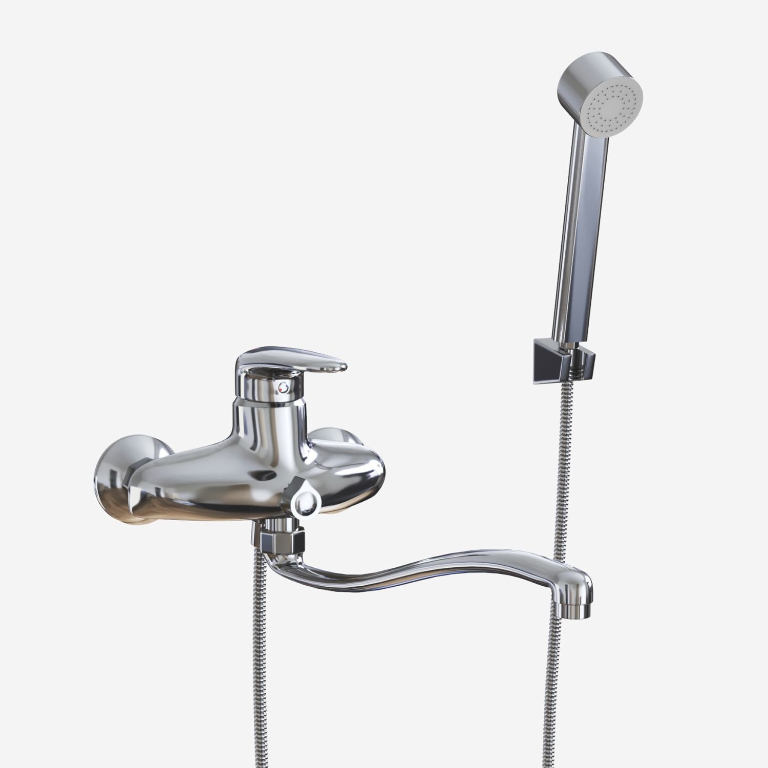 Смеситель для ванны и умывальника MIXLINE ML08-02 (522148) - фото 1