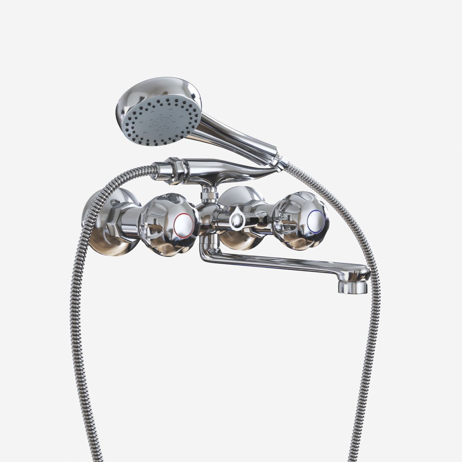 Смеситель для ванны MIXLINE ML02-01 (529845) - фото 1