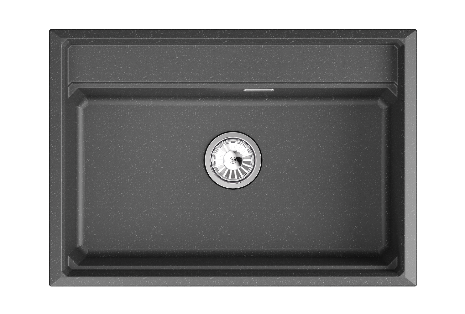 Кухонная мойка GRANULA кварц (7301i, ШВАРЦ) - фото 2