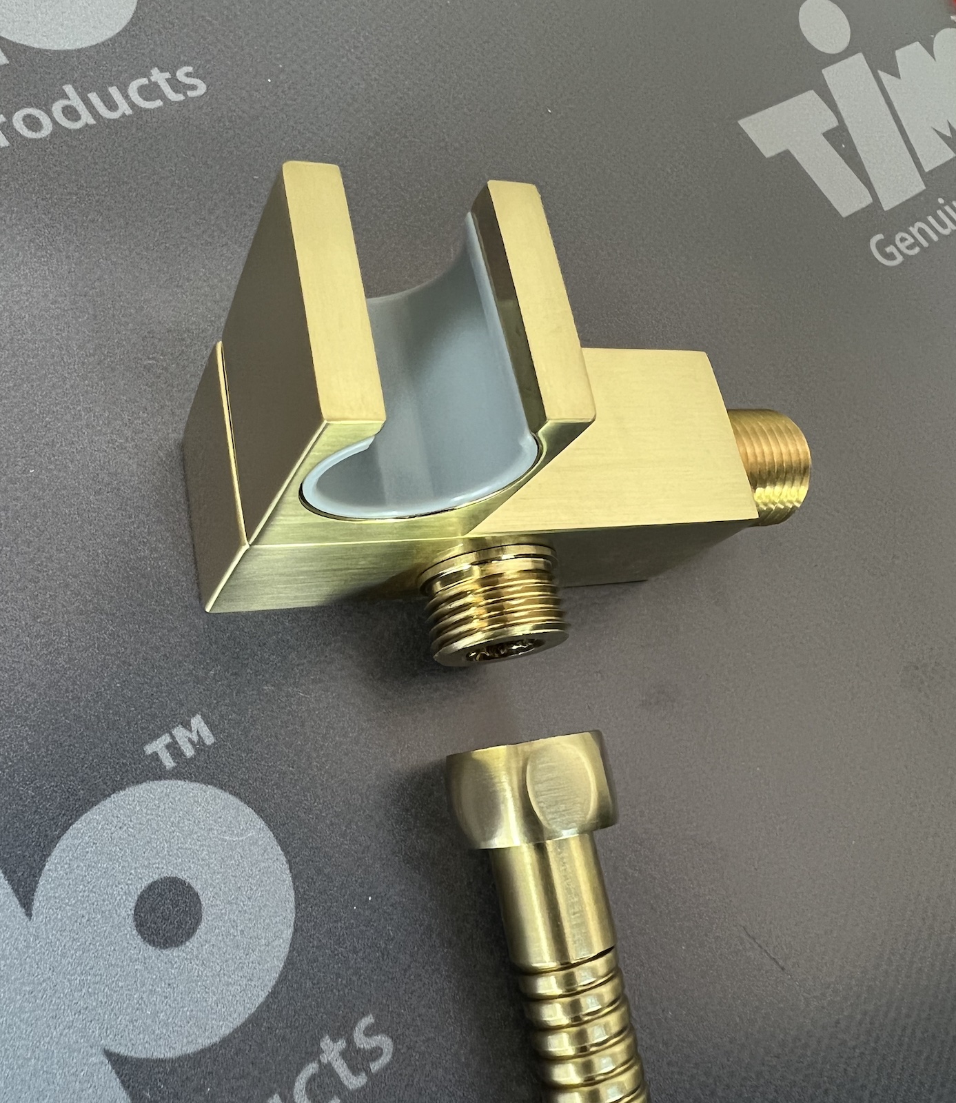 Душевая система встроенная с термостатом Timo Petruma (SX-5059/17SM) золото матовое - фото 6