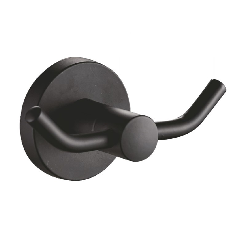 Крючок для ванной комнаты Haiba черный (HB8705-2) - фото 1