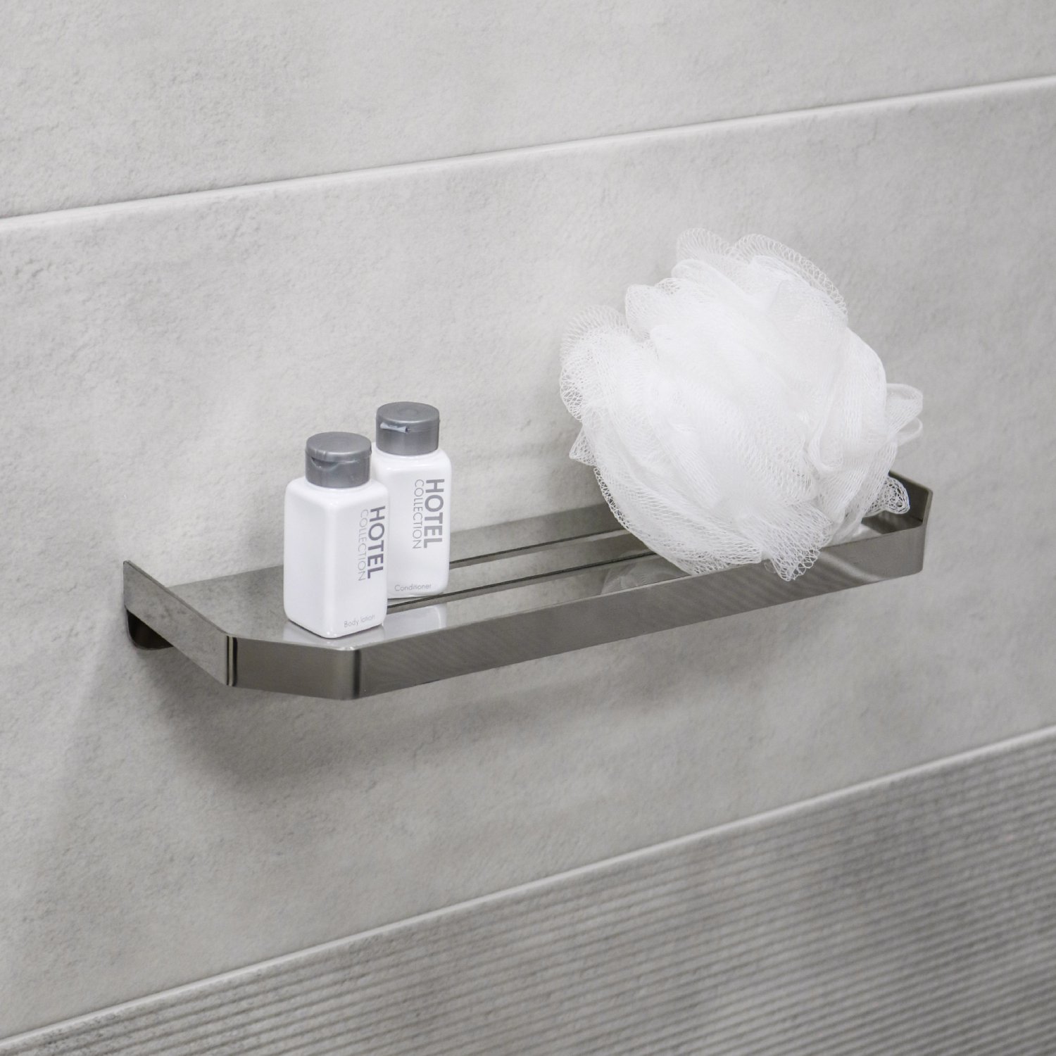 Полка прямоугольная одноэтажная Fixsen Hi-Tech хром (FX-843) - фото 2