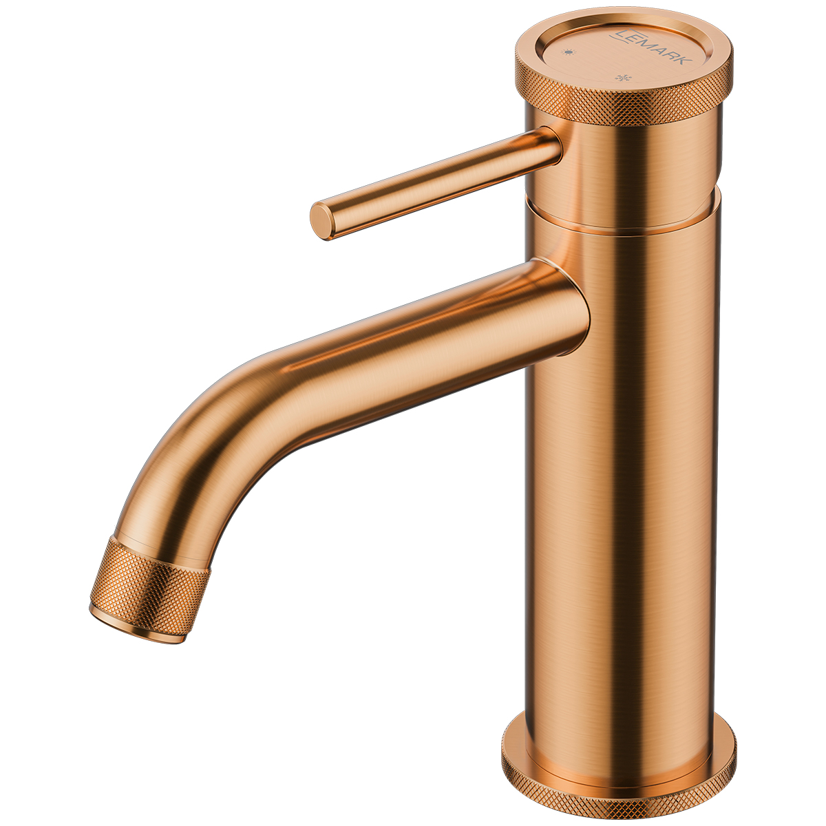 Смеситель Lemark Зенит (ZENITH) для раковины (LMF-1612S-BRRGN) - фото 1