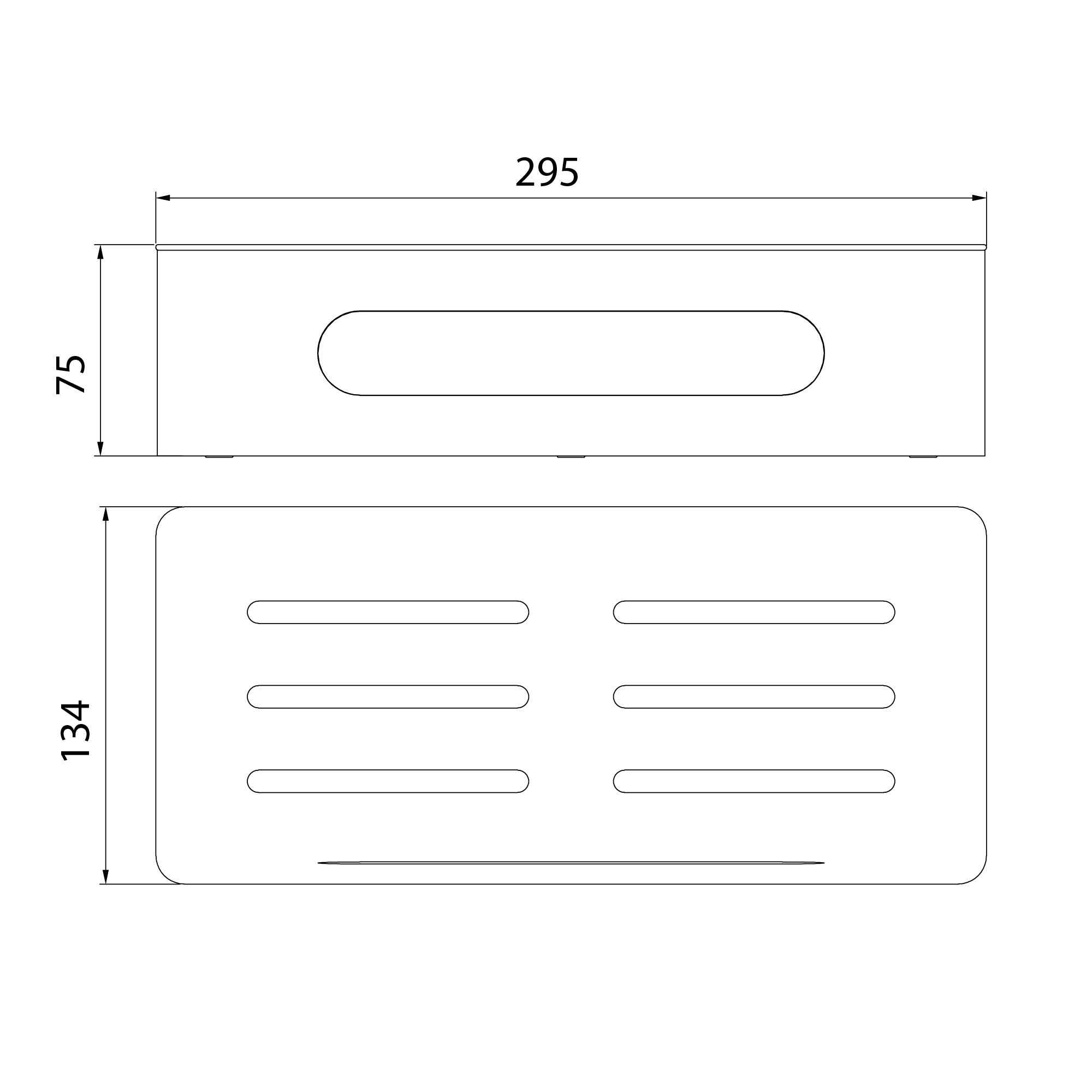 Полка для душа прямая Lemark SHELF LINE из нерж. стали с крючками, графит/вставка-пластик графит (9776045) Полка для душа прямая Lemark SHELF LINE из нерж. стали с крючками, графит/вставка-пластик графит (9776045) - фото 2